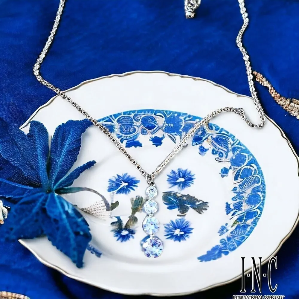 INC Graduated Crystal Necklace ENCHANTED!